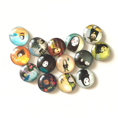 qualité  Shape Glass Fridge Kitchen Decoration Ready Made Or Custom Wholesale Magnet usine