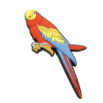 qualité  Factory Wholesale Hot Goods Bird Soft PVC Animal 30 Years Customized 2d 3d Fridge Magnets usine